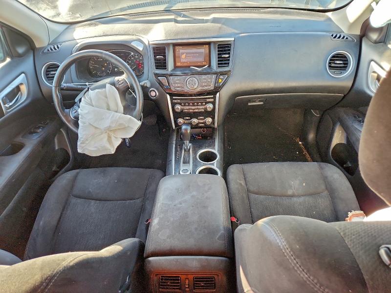 2014 Nissan Pathfinder VIN 5N1AR2MM3EC724320 COPART salvage auction — FRONT END, TX - SALVAGE VEHICLE TITLE, sold $1,300 on 2026-07-02 (photo 8)