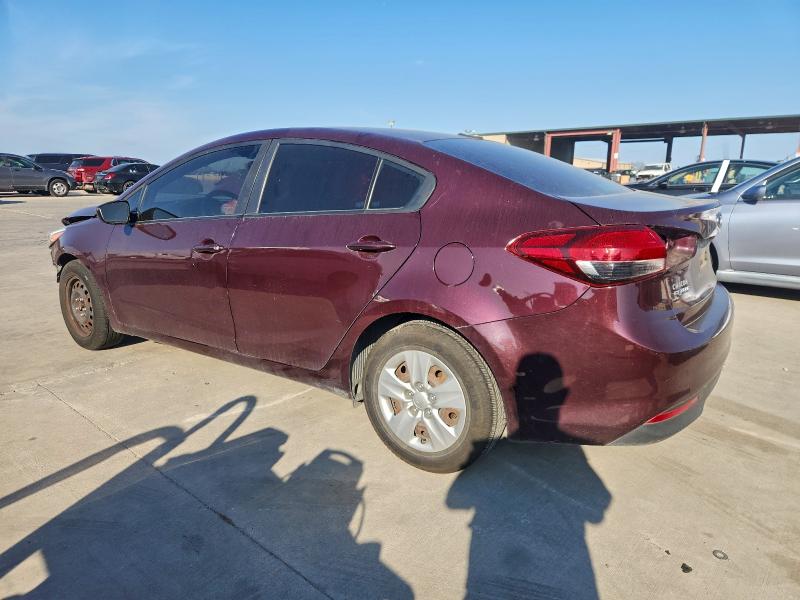 2018 Kia Forte VIN 3KPFK4A73JE236237 COPART salvage auction — FRONT END, Tx - Salvage Vehicle Title, sold $900 on 2026-07-02 (photo 2)