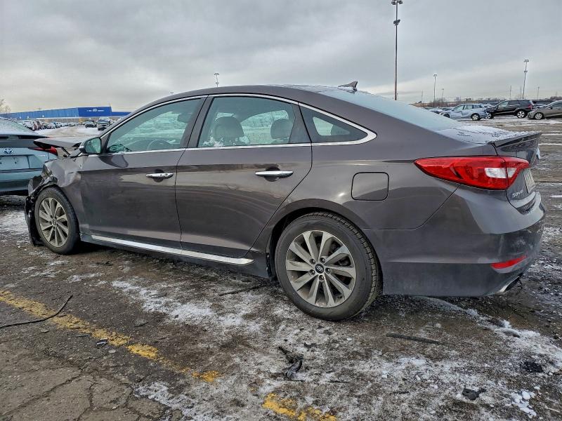 2016 Hyundai Sonata VIN 5NPE34AF4GH422695 COPART salvage auction — FRONT END, OH - CERT OF TITLE-SALVAGE, sold $1,450 on 2026-07-02 (photo 2)