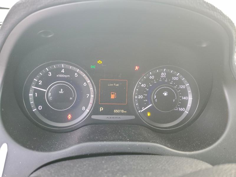 2017 Hyundai Azera VIN KMHFH4JG6HA586016 COPART salvage auction — FRONT END, Il - Salvage Certificate, sold $1,150 on 2026-07-14 (photo 9)