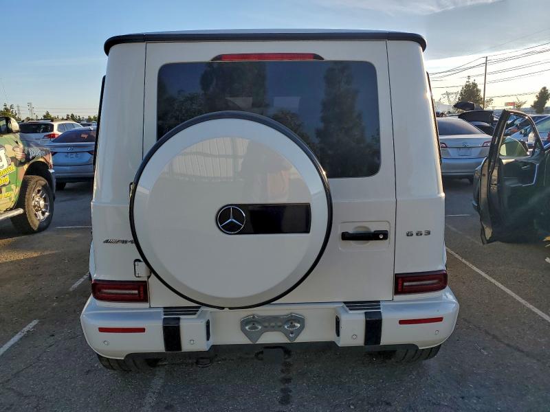 2021 Mercedes-benz G-class VIN W1NYC7HJ7MX410347 COPART salvage auction — MINOR DENT/SCRATCHES, Ca - Non-Repairable Vehicle Cert, sold $12,600 on 2026-07-09 (photo 6)