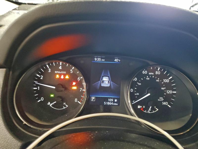 2020 Nissan Rogue sport VIN JN8AT2MV1LW144398 COPART salvage auction — ROLLOVER, Va - Cert Of Title - Salvage, sold $3,200 on 2026-07-09 (photo 9)