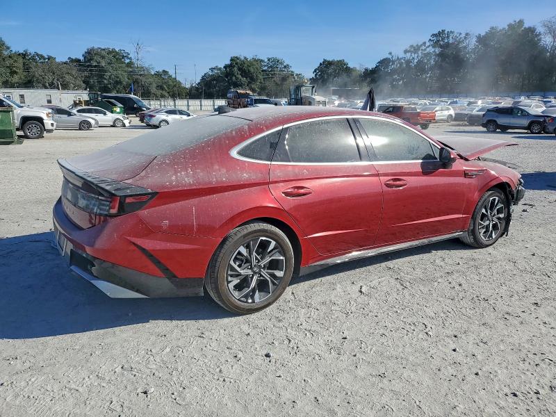 2024 Hyundai Sonata VIN KMHL64JA7RA399244 COPART salvage auction — FRONT END, Fl - Certificate Of Destruction, sold $4,800 on 2026-07-13 (photo 3)