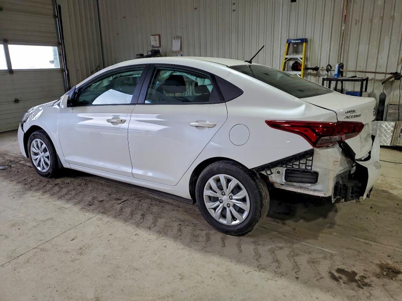 2022 Hyundai Accent VIN 3KPC24A67NE180495 COPART salvage auction — ROLLOVER, Pa - Certificate Of Salvage, sold $2,500 on 2026-07-02 (photo 2)