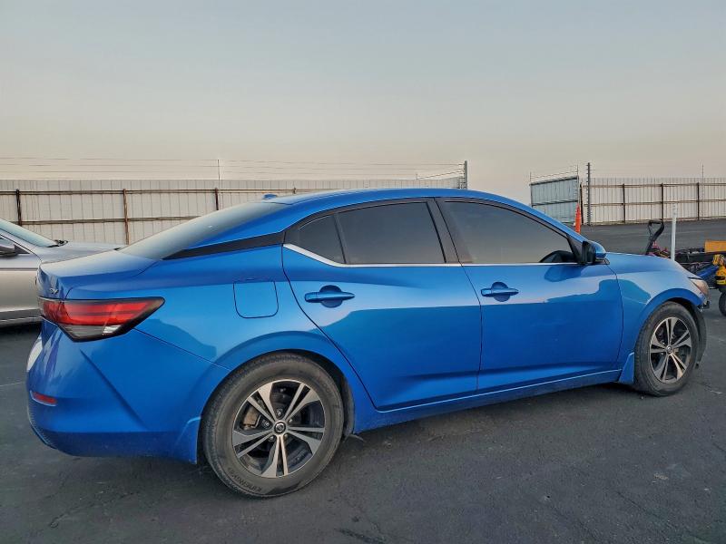 2020 Nissan Sentra VIN 3N1AB8CV5LY214709 COPART salvage auction — FRONT END, Ca - Salvage Certificate, sold $4,250 on 2026-07-02 (photo 3)