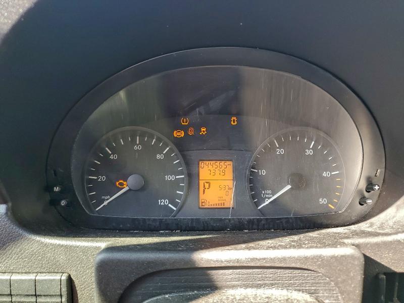 2018 Mercedes-benz Sprinter VIN WD3PE7CD9JP625815 COPART salvage auction — REAR END, Fl - Certificate Of Title, sold $8,900 on 2026-07-22 (photo 9)