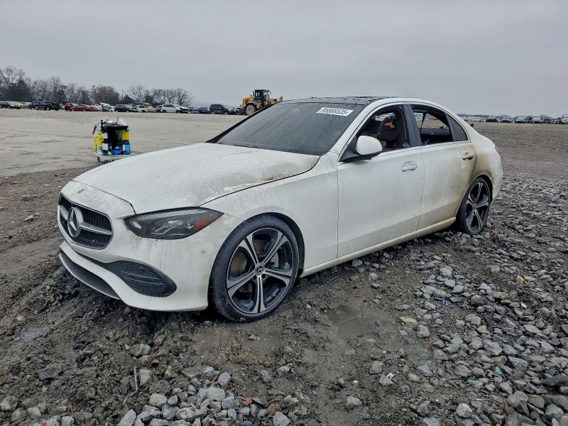 2023 Mercedes-benz C class VIN W1KAF4GBXPR097446 COPART salvage auction — INTERIOR BURN, TN - SALVAGE CERTIFICATE, sold $5,800 on 2026-07-08 (photo 1)
