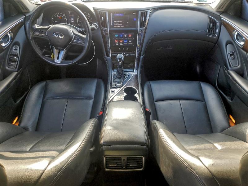2019 Infiniti Q50 VIN JN1EV7AR5KM556610 COPART salvage auction — FRONT END, Ky - Bill Of Sale/Part Only/No Titl, sold $1,650 on 2026-07-02 (photo 8)