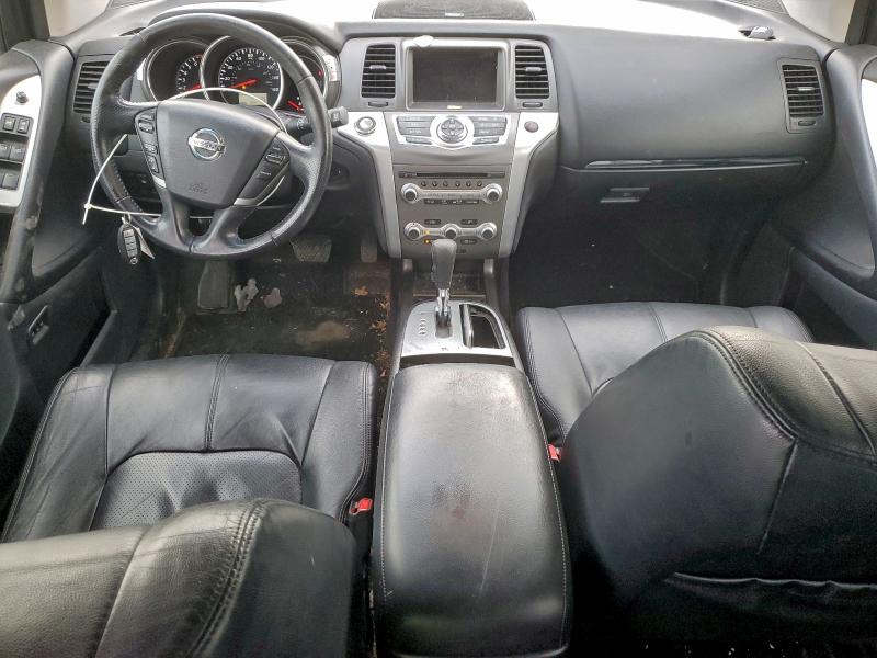 2014 Nissan Murano VIN JN8AZ1MWXEW532458 COPART salvage auction — REAR END, Salvage Title, sold $450 on 2026-07-09 (photo 8)