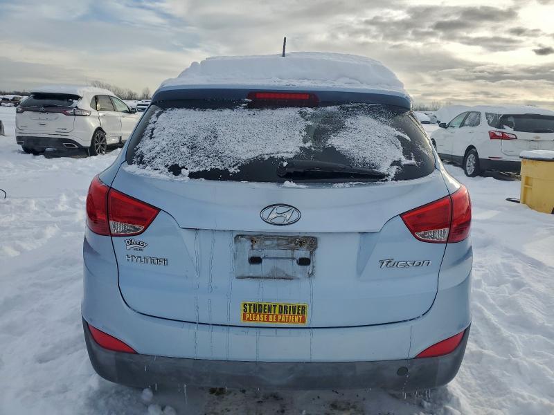 2012 Hyundai Tucson VIN KM8JU3AC3CU340738 COPART salvage auction — FRONT END, Il - Salvage Certificate, sold $850 on 2026-07-28 (photo 6)