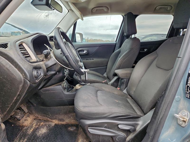2017 Jeep Renegade VIN ZACCJBBB2HPF31503 COPART salvage auction — FRONT END, Tn - Salvage Certificate, sold $2,250 on 2026-07-28 (photo 7)