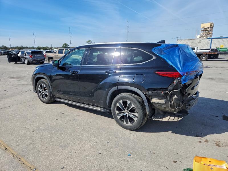 2020 Toyota Highlander VIN 5TDGZRAH4LS000131 COPART salvage auction — REAR END, Tx - Certificate Of Title, sold $13,900 on 2026-07-27 (photo 2)