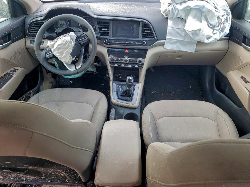 2020 Hyundai Elantra VIN KMHD74LF3LU958384 COPART salvage auction — FRONT END, Tx - Salvage Vehicle Title, sold $1,100 on 2026-07-10 (photo 8)