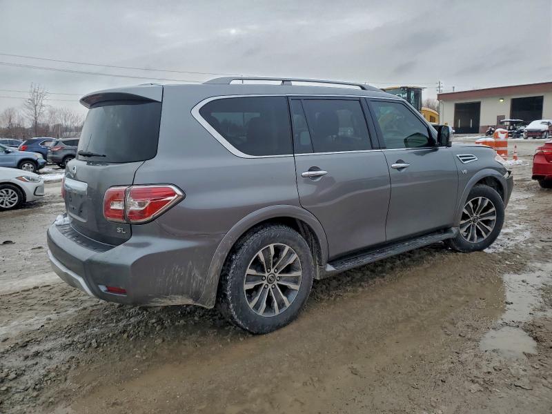2018 Nissan Armada VIN JN8AY2NCXJ9550111 COPART salvage auction — FRONT END, In - Cert Of Title-Salvage Title, sold $7,700 on 2026-07-24 (photo 3)