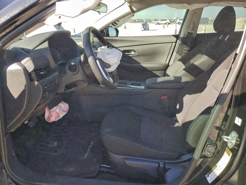 2025 Nissan Sentra VIN 3N1AB8CV0SY342578 COPART salvage auction — FRONT END, Tx - Salvage Vehicle Title, sold $4,950 on 2026-07-02 (photo 7)