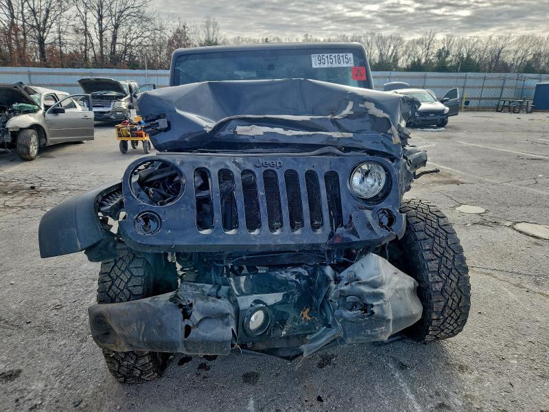 2016 Jeep Wrangler unlimited VIN 1C4BJWDG9GL347822 COPART salvage auction — FRONT END, Mo - Salvage Certificate Of Title, sold $2,400 on 2026-07-02 (photo 5)