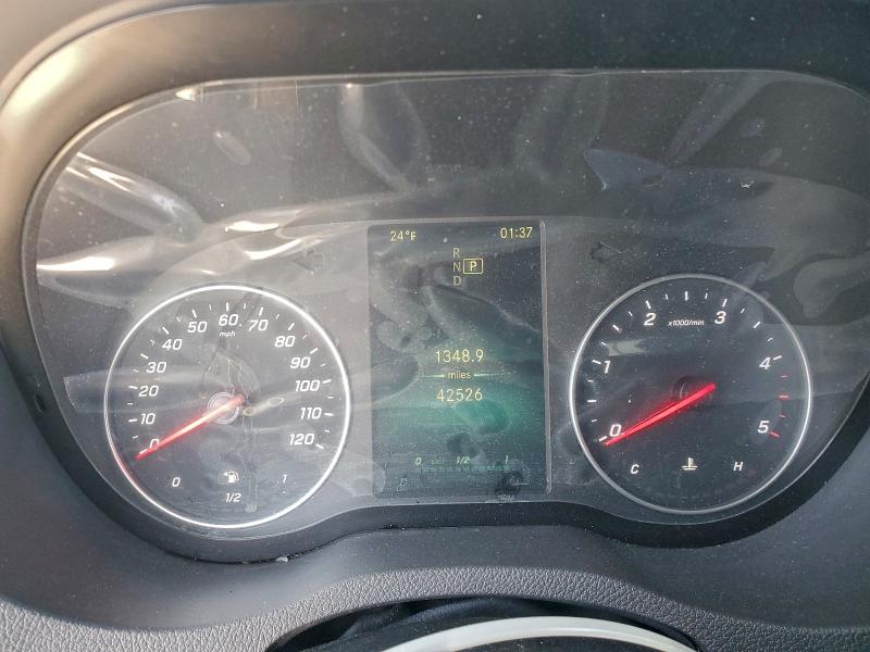 2024 Mercedes-benz Sprinter VIN W1W4NBHY1RT173552 COPART salvage auction — FRONT END, In - Bill Of Sale - Parts Only, sold $6,300 on 2026-07-20 (photo 9)