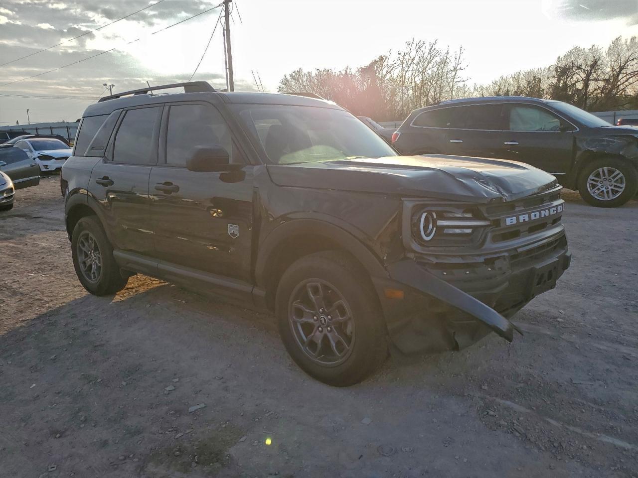 2022 Ford Bronco Sport VIN 3FMCR9B61NRD38907 COPART salvage auction — Front End, OK - CERT OF TITLE-SALVAGE, sold $3,450 on 2026-07-09 (photo 4)