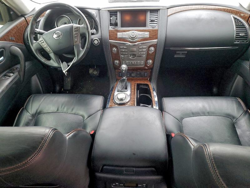 2018 Nissan Armada VIN JN8AY2NCXJ9550111 COPART salvage auction — FRONT END, In - Cert Of Title-Salvage Title, sold $7,700 on 2026-07-24 (photo 8)
