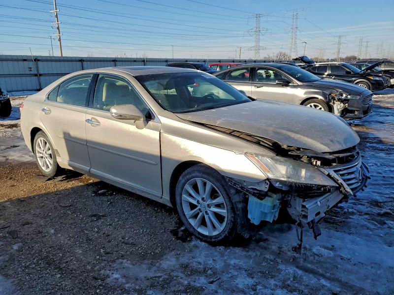 2011 Lexus ES VIN JTHBK1EG8B2430220 COPART salvage auction — FRONT END, Il - Salvage Certificate, sold $1,700 on 2026-07-21 (photo 4)