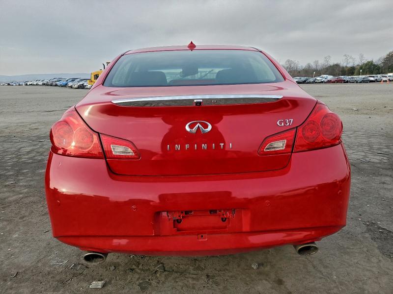 2013 Infiniti G VIN JN1CV6AP1DM303643 COPART salvage auction — FRONT END, Salvage Title, sold $825 on 2026-07-14 (photo 6)
