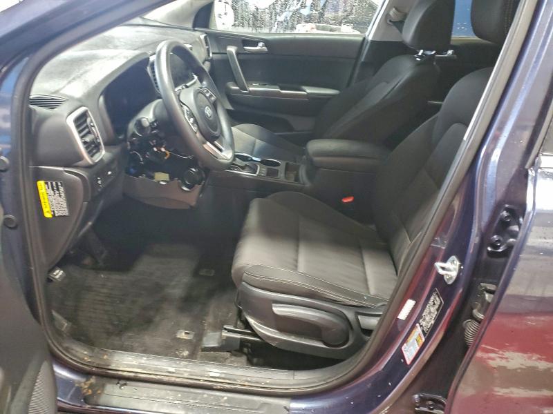 2021 Kia Sportage VIN KNDPMCACXM7851300 COPART salvage auction — VANDALISM, Ny - Mv-907A Salvage Certificate, sold $5,700 on 2026-07-27 (photo 7)