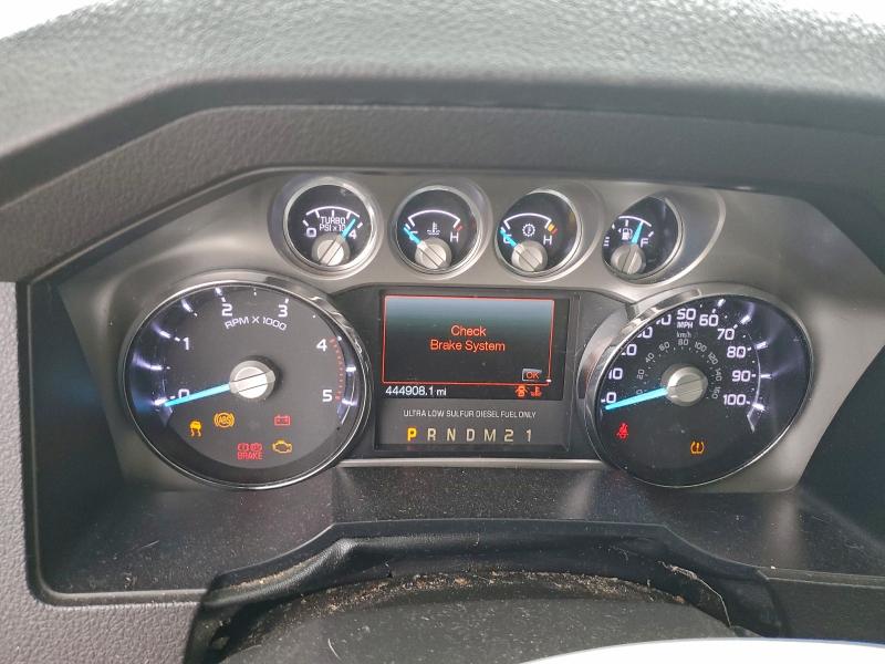 2014 Ford F-250 super duty VIN 1FT7W2BT3EEA64639 COPART salvage auction — REAR END, Fl - Cert Of Title Slvg Rebuildable, sold $4,300 on 2026-07-02 (photo 9)
