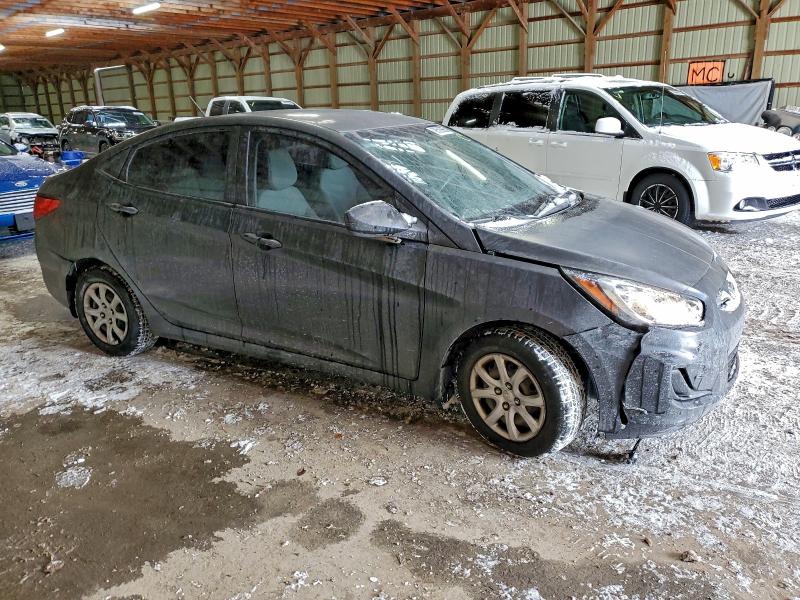 2014 Hyundai Accent VIN KMHCT4AE9EU772224 COPART salvage auction — FRONT END, On - Permit No Brand - Unfit, sold $375 on 2026-07-28 (photo 4)