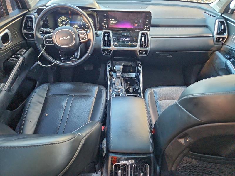 2023 Kia Sorento VIN 5XYRKDLF5PG204841 COPART salvage auction — FRONT END, Ga - Cert Of Title-Salvage, sold $9,300 on 2026-07-24 (photo 8)