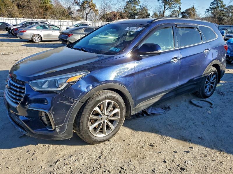 2017 Hyundai Santa fe VIN KM8SN4HF4HU197684 COPART salvage auction — SIDE, Va - Certificate Of Title (P), sold $3,400 on 2026-07-07 (photo 1)