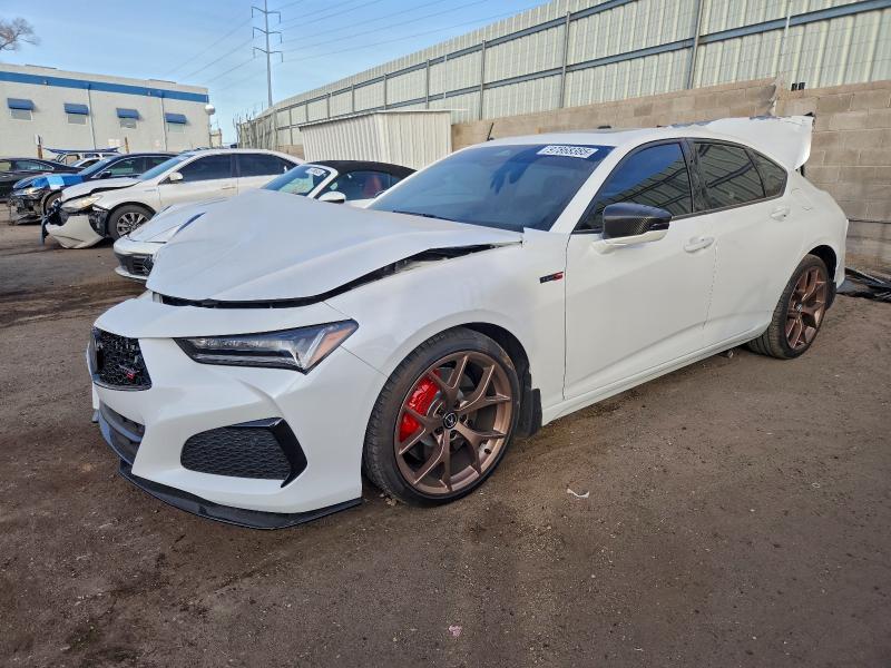 2025 Acura Tlx VIN 19UUB7F09SA001156 COPART salvage auction — FRONT END, Nm - Cert Of Title-Salvage, sold $10,400 on 2026-07-30 (photo 1)