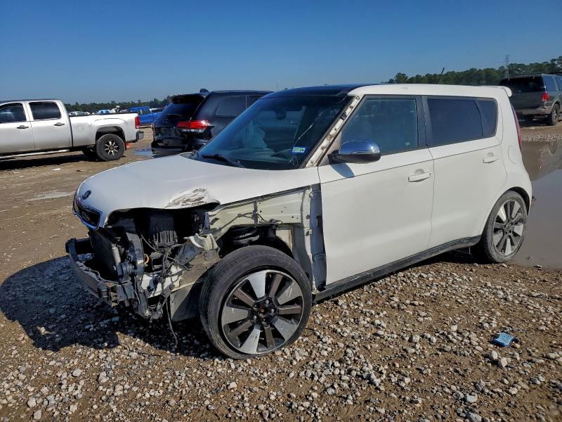 2014 Kia Soul VIN KNDJX3A52E7083408 COPART salvage auction — FRONT END, Tx - Salvage Vehicle Title, sold $775 on 2026-07-07 (photo 1)