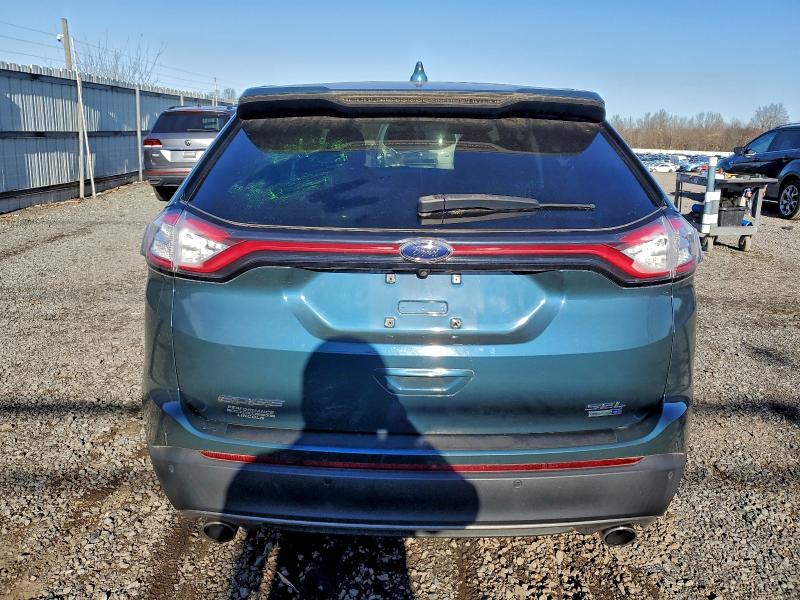2016 Ford Edge VIN 2FMPK4J95GBB17798 COPART salvage auction — FRONT END, Nj - Cert Of Title-Salvage, sold $3,550 on 2026-07-02 (photo 6)