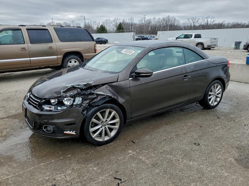 2016 Volkswagen Eos VIN WVWBW8AH6GV000186 COPART salvage auction — FRONT END, Ky - Cert Of Title-Salvage, sold $1,750 on 2026-07-02 (photo 1)