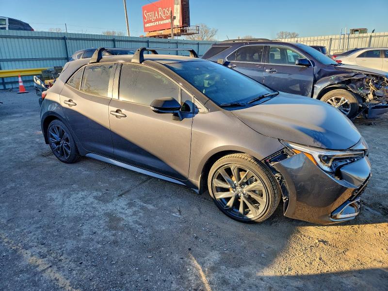 2025 Toyota Corolla VIN JTNC4MBE4S3253370 COPART salvage auction — FRONT END, Ks - Cert Of Title-Salvage, sold $5,800 on 2026-07-08 (photo 4)