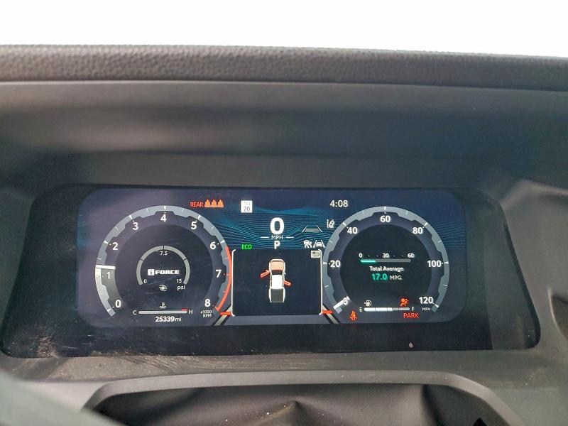 2024 Toyota Tacoma VIN 3TMLB5JN4RM014136 COPART salvage auction — FRONT END, Id - Salvage Certificate Of Title, sold $9,000 on 2026-07-30 (photo 9)