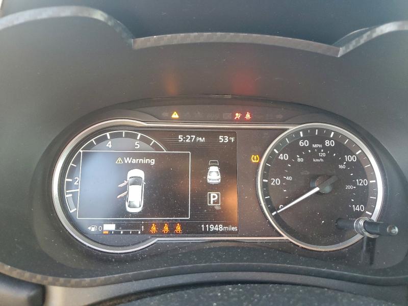 2025 Nissan Versa VIN 3N1CN8FV8SL844893 COPART salvage auction — FRONT END, Nc - Salvage Certificate Of Title, sold $475 on 2026-07-20 (photo 9)