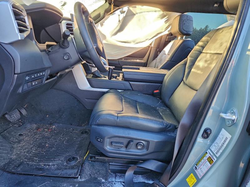 2025 Toyota Tundra VIN 5TFNA5DB9SX302392 COPART salvage auction — FRONT END, Me - Cert Of Title-Salvage Collisio, sold $15,100 on 2026-07-29 (photo 7)