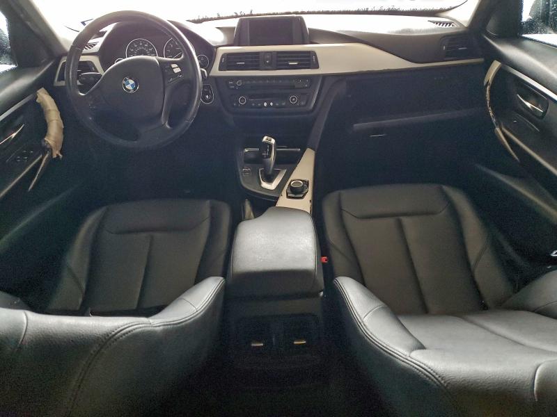 2015 BMW 3 series VIN WBA3B1G59FNT64229 COPART salvage auction — REAR END, Tx - Salvage Vehicle Title, sold $675 on 2026-07-31 (photo 8)