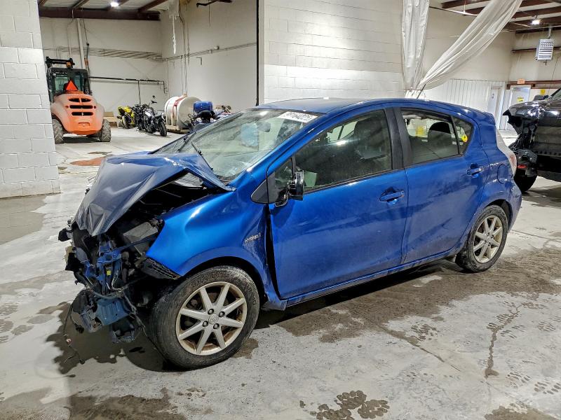 2012 Toyota Prius c VIN JTDKDTB30C1011522 COPART salvage auction — FRONT END, Ny - Certificate Of Title, sold $375 on 2026-07-13 (photo 1)
