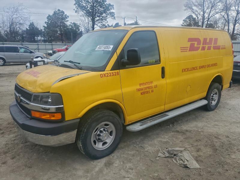 2022 Chevrolet Express 2500 VIN 1GCWGAF75N1211776 COPART salvage auction — FRONT END, Va - Cert Of Title - Salvage, sold $7,800 on 2026-07-15 (photo 1)