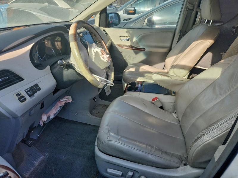 2012 Toyota Sienna VIN 5TDYK3DC4CS208158 COPART salvage auction — FRONT END, Salvage Title, sold $100 on 2026-07-28 (photo 7)