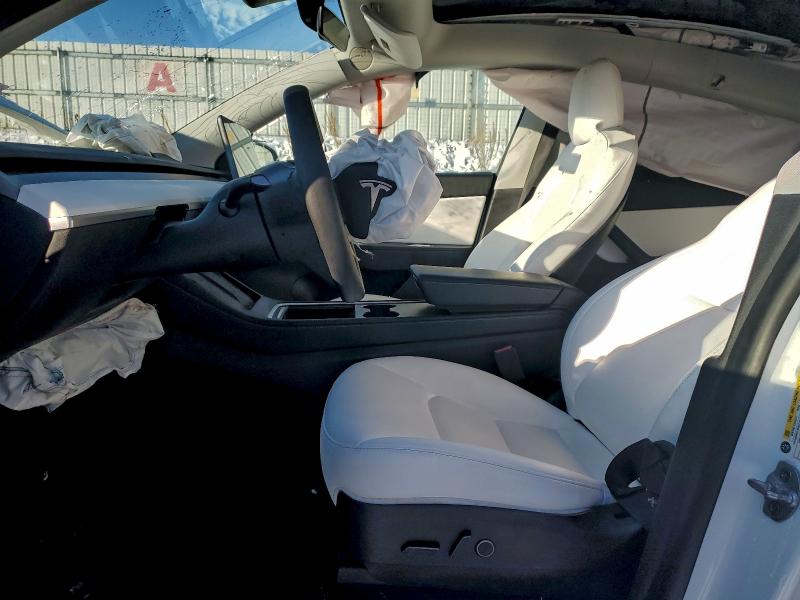 2021 Tesla Model y VIN 5YJYGDEE4MF179533 COPART salvage auction — FRONT END, Mi - Scrap Certificate Of Title, sold $200 on 2026-07-22 (photo 7)