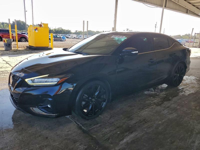 2021 Nissan Maxima VIN 1N4AA6EV9MC511287 COPART salvage auction — MINOR DENT/SCRATCHES, Salvage Title, sold $11,600 on 2026-07-22 (photo 1)