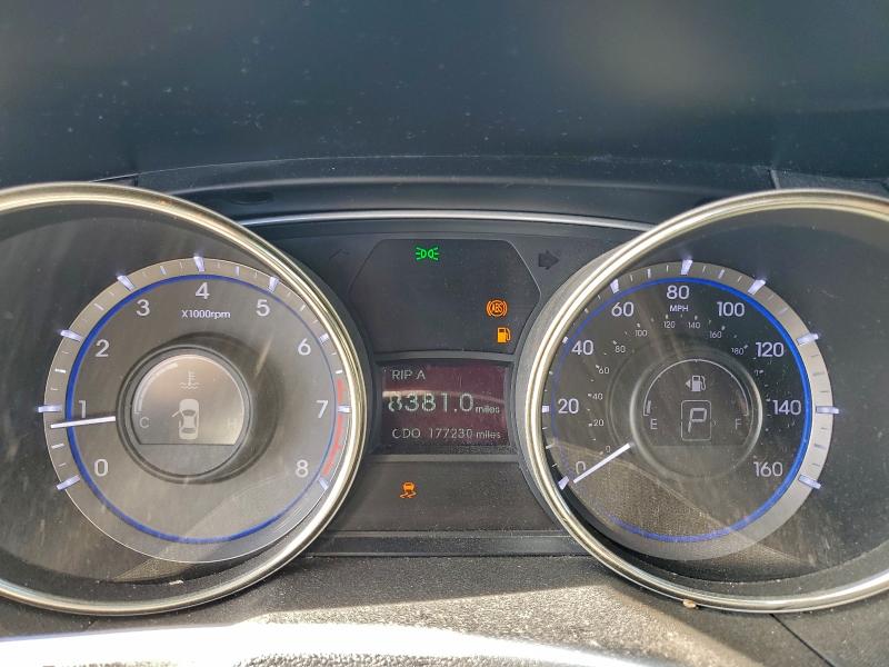 2013 Hyundai Sonata VIN 5NPEC4AB7DH622818 COPART salvage auction — REAR END, Ok - Cert Of Title-Salvage, sold $775 on 2026-07-15 (photo 9)