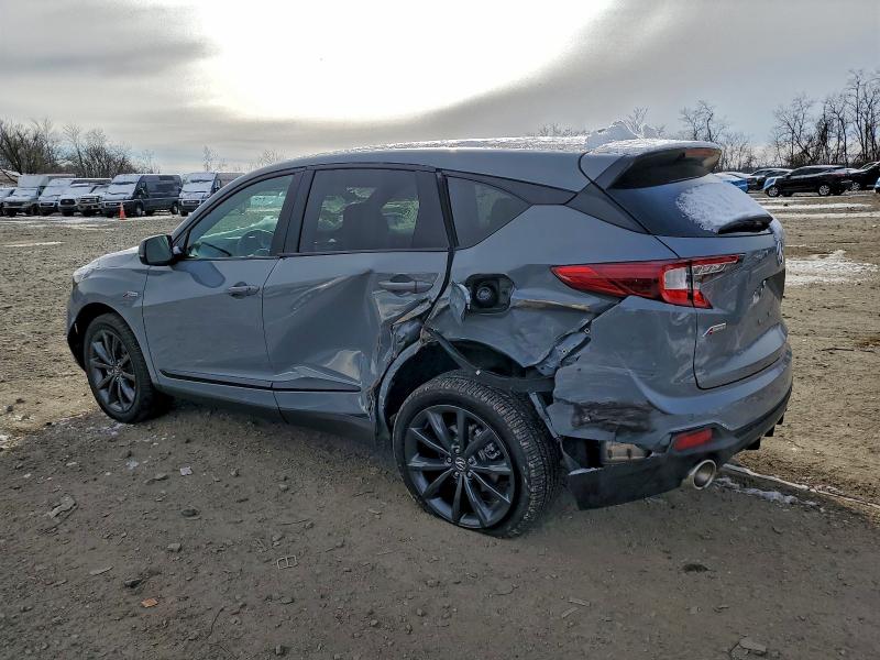 2025 Acura Rdx VIN 5J8TC2H69SL023725 COPART salvage auction — SIDE, Md - Cert Of Salvage > 75% Damage, sold $13,900 on 2026-07-02 (photo 2)