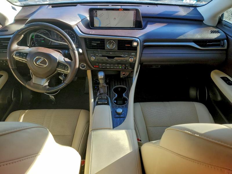 2017 Lexus Rx 450h VIN 2T2BGMCA4HC018000 COPART salvage auction — REAR END, Ma - Cert Of Title-Salvage, sold $14,100 on 2026-08-12 (photo 8)