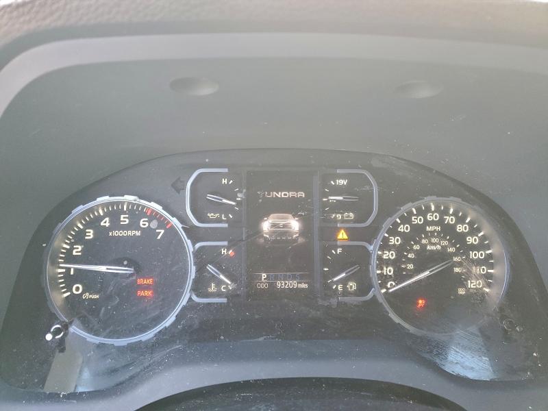 2019 Toyota Tundra VIN 5TFEY5F15KX246077 COPART salvage auction — FRONT END, Oh - Cert Of Title-Salvage, sold $11,100 on 2026-07-24 (photo 9)