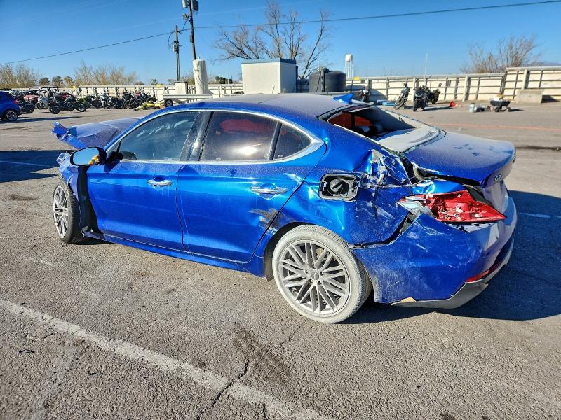 2020 Genesis G70 VIN KMTG34LA3LU063268 COPART salvage auction — ALL OVER, TX - SALVAGE VEHICLE TITLE, sold $600 on 2026-07-24 (photo 2)