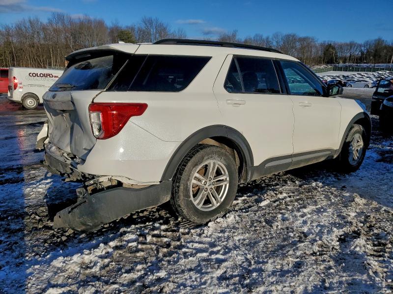 2022 Ford Explorer VIN 1FMSK8DH0NGC21142 COPART salvage auction — FRONT END, Pa - Certificate Of Salvage, sold $7,800 on 2026-07-29 (photo 3)